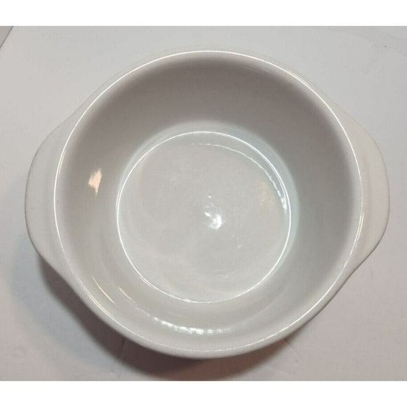 White Corelle Coordinates Stoneware Cassarole 1.5Qt 1.42L NO LID - Picture 5 of 9